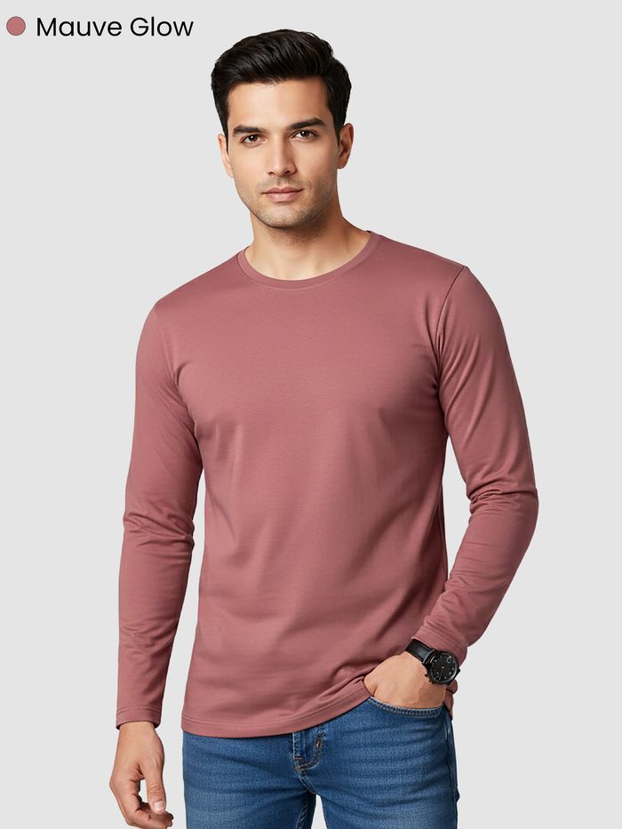 Pick Any 2 - Plain Full Sleeve T-shirts Combo - Image 7
