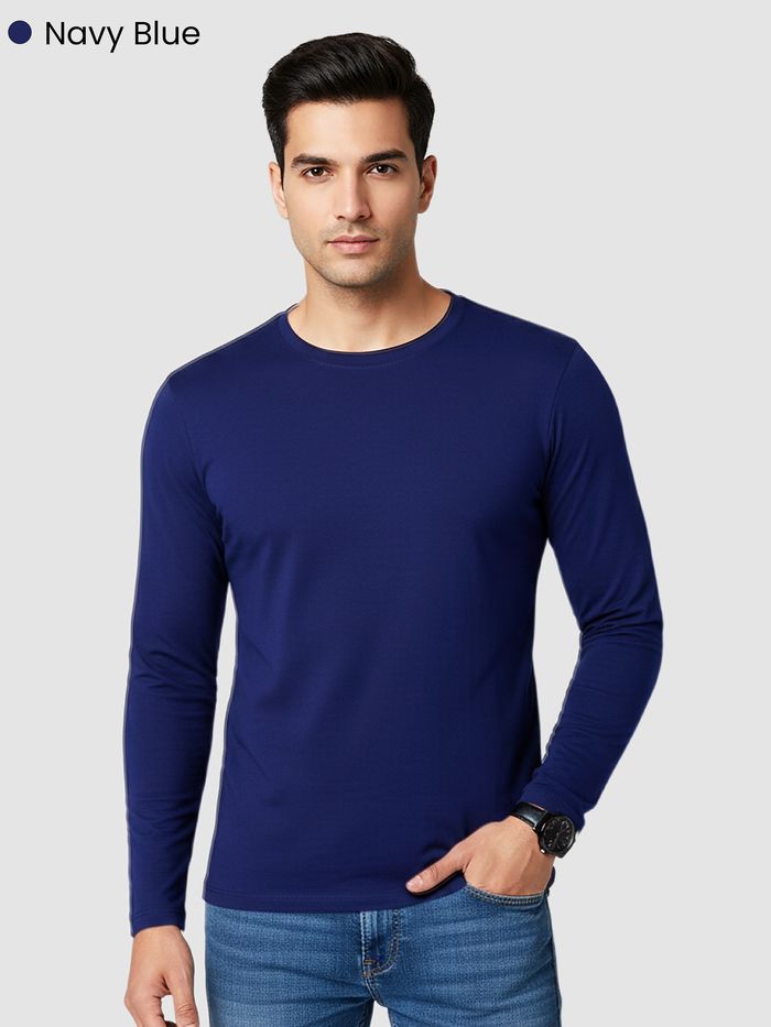 Pick Any 2 - Plain Full Sleeve T-shirts Combo - Image 6