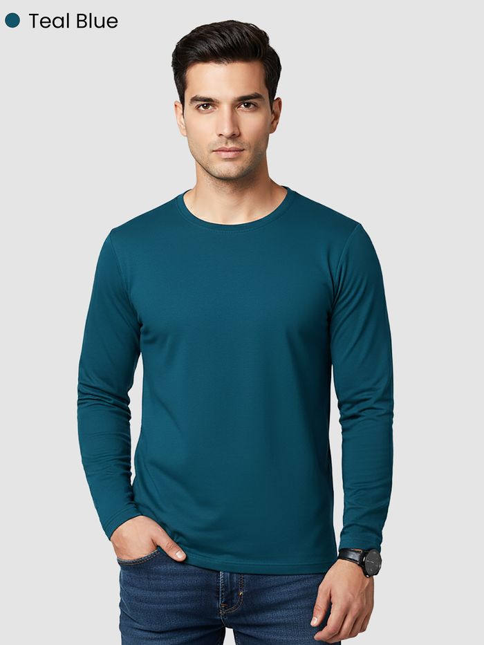 Pick Any 2 - Plain Full Sleeve T-shirts Combo - Image 4