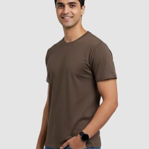 Brown Plain T-shirt 2.0